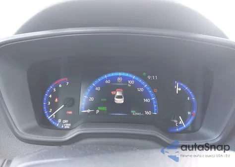 2022 Toyota Corolla Hybrid Le z USA, uszkodzony, nr VIN JTDEAMDE3N3003657